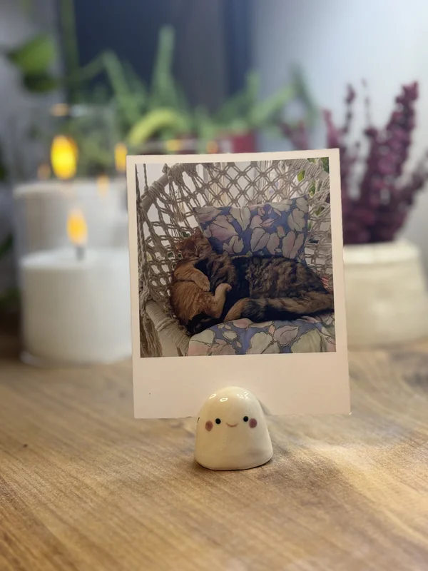Hayalet Fotoğraf-Not Tutucu | Flamio Studio