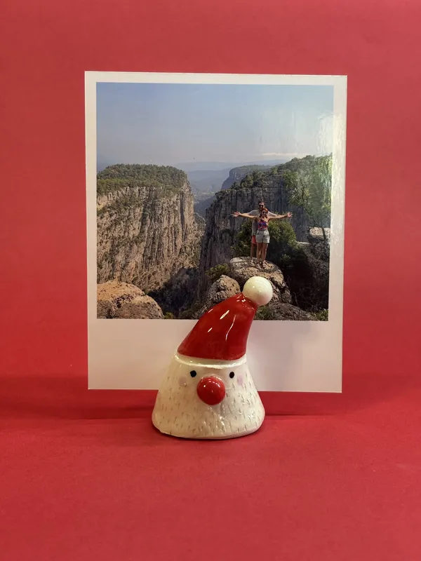 Noel Baba Fotoğraf-Not Tutucu | Flamio Studio