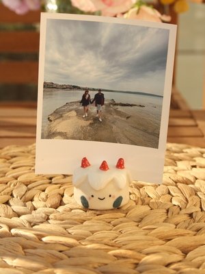 Doğum Günü Pastası Fotoğraf-Not Tutucu | Flamio Studio